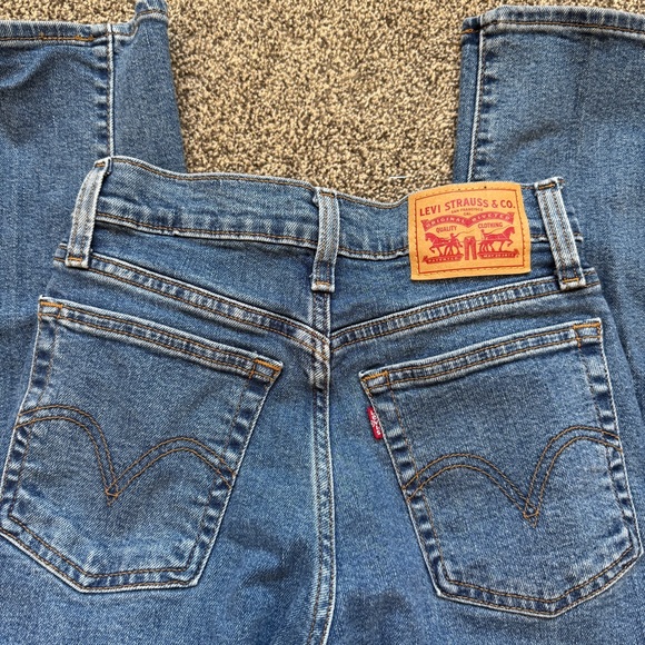 Levi’s Wedgie Straight Blue Jeans 25x26 - Picture 6 of 6